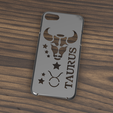 CASE IPHONE 7 Y 8 TAURUS V1 6.png Case Iphone 7/8 Taurus sign