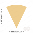 1-7_of_pie~5.25in-cm-inch-cookie.png Slice (1∕7) of Pie Cookie Cutter 5.25in / 13.3cm
