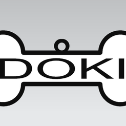 Doki.png 3D file DokiPlate・3D printing model to download, BeaztInside