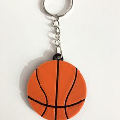 IMG_5858.jpeg Basketball Basketball Key Chain