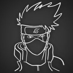 STL file Kakashi and Rin - Naruto 💬・3D printable model to download・Cults