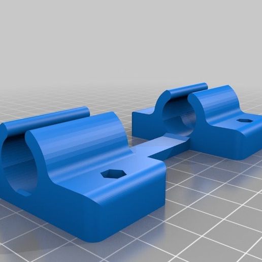 Rebel II - LM8UU double holder 3D model