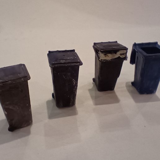 Wheelie Bins (N Gauge)