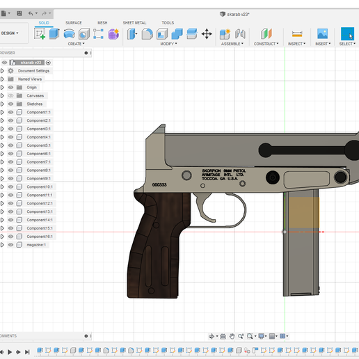 Armitage International Scarab Skorpion (working details)