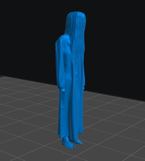 1/64 Figure Ghost Kuntilanak 3D model