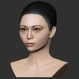24.jpg Beautiful asian woman bust for full color 3D printing TYPE 10