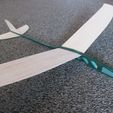 IMG_0670.jpg Mela 2 Plane model. Glider, airplane with balsa wing.