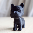 Boston Terrier Free STL 3D Printing 3D model Fichier 3D1.png Download free STL file Boston terrier • Template to 3D print, bs3