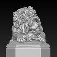 Lion_Sculpture_04.jpg Lion Sculpture 3D Model