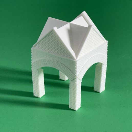 MODULAR BRICK ENTRANCE 1:87 HO SCALE