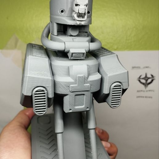 🤖 Gundam – Zaku II Heavy Commander Type Bust・3D Print with the