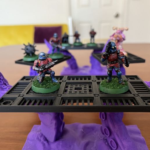 🎲 Kraken Decimation Platform Set for Murder Teams・ STL File for 3D ...