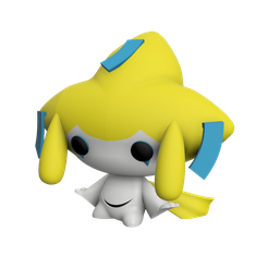 1.png Fichier STL FUNKO STYLE FIGURE - Jirachi MULTICOLORE・Design pour imprimante 3D à télécharger