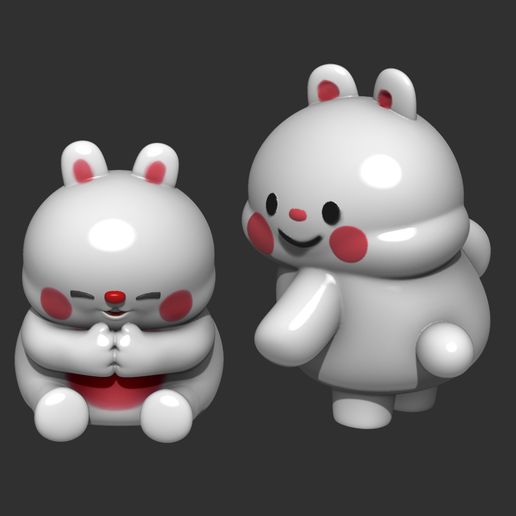 CuteCat 3D model