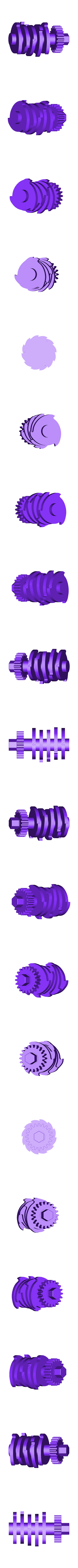 shredder_v8_org_scaleto2540_5.stl シュレッダーV8ギア