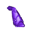 MegaX_LegLeft.stl Free STL file Megaman X Posed Figurine・3D printable object to download