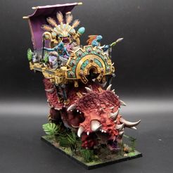 Saurian Stegy-Howdah 2.0 - Modern Model