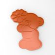 100_P_mishka-s-romashkoyAI (print).jpg Cookie cutters. Form for cutting a cookie "Bear with a flower"