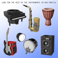 COMPOSICION.png DRUMS - MUSICAL INSTRUMENTS (COVER FOR GLASSES)
