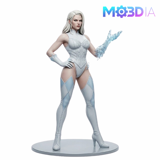 EMMA FROST FAN ART 18CM