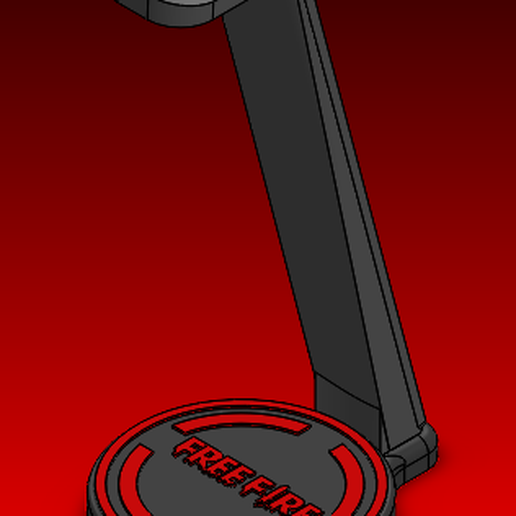 Freefire headphone holder 3D model