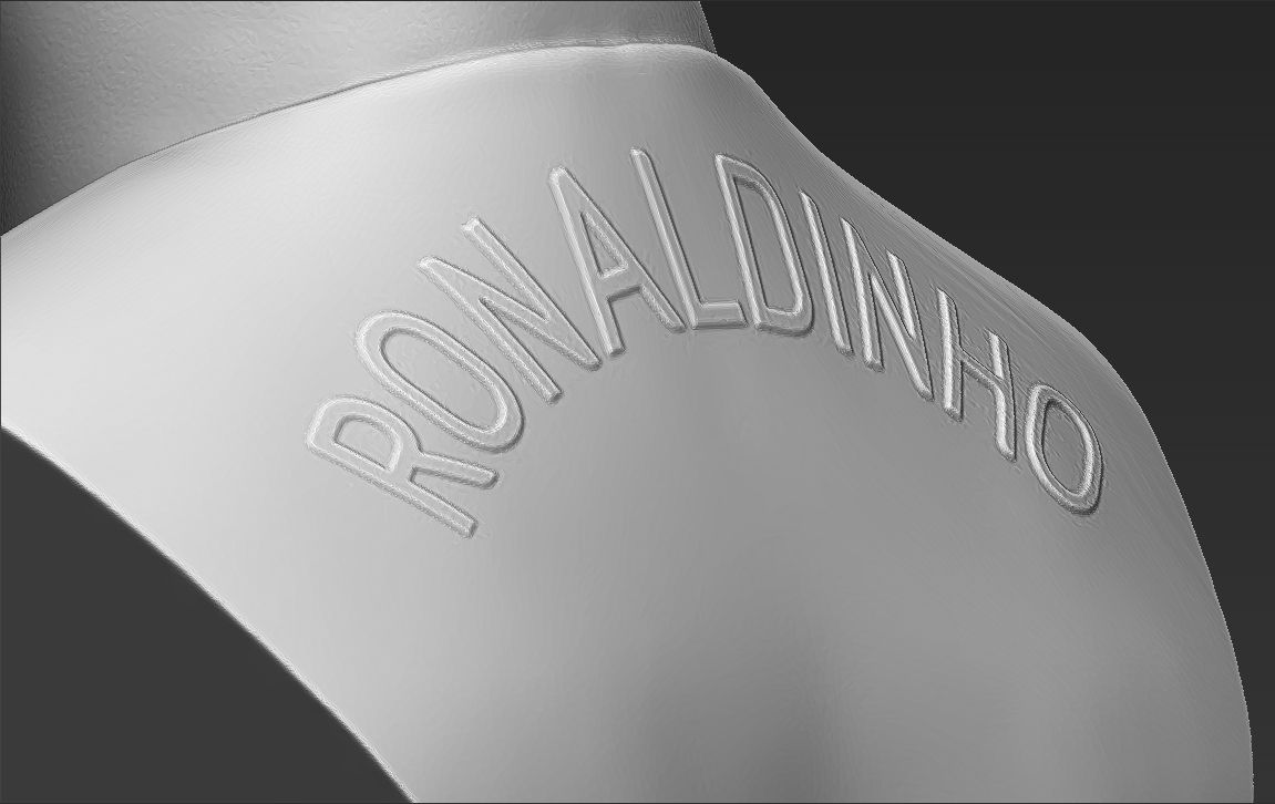20.jpg 3D file Ronaldinho bust 3D printing ready stl obj formats・3D printing model to download, PrintedReality