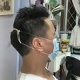 IMG_2945.jpg Ear saver mask hook with hair clip version 2, completely pressure relief of ear back