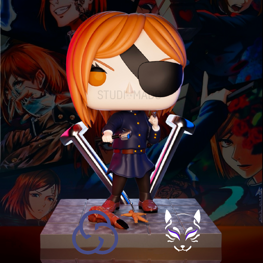 Nobara Funko with Sukuna's finger