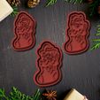 178.jpg Christmas dogs cookie cutter set of 6