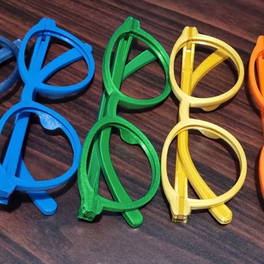 👓 Print your own glasses・ STL File for 3D printing・Cults