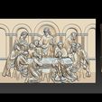 K_-(1).jpg CNC 3d Relief Model STL for Router 3 axis - The Last Supper