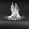 untitled.44.jpg wedding couple design for cnc laser cut files svg dxf stl pdf eps png jpg emf - digital download for wedding decor and crafts
