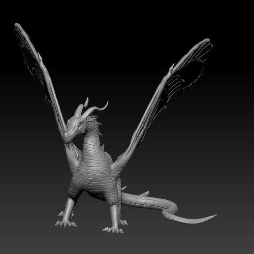 Download OBJ file Dragon of LeafWings Tribe from Wings of Fire • 3D ...