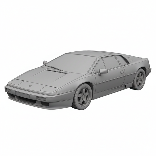 Lotus Esprit S2 diorama, automobile, race car, truck, sports car, hypercar, car STL, supercar, muscle car, drift car, car, pickup, garage, car 3D, vintage car, classic car, car model, vehicle, SUV, JDM