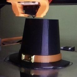 20190225020523_Pilgrim_Hat_Slic3rPE_473pics_Moment.jpg Sombrero de peregrino para el soporte de TP de Lego Man