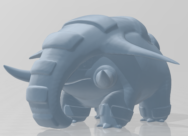 STL file Donphan・Model to download and 3D print・Cults