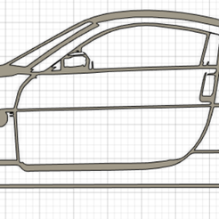 350z.png 350z wallart silhouette