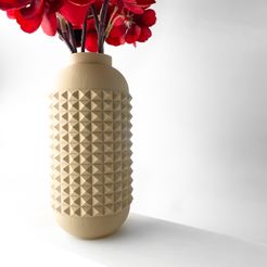 misprint-8282.jpg The Verdura Vase, Modern and Unique Home Decor for Dried and Flower Arrangements  | STL File