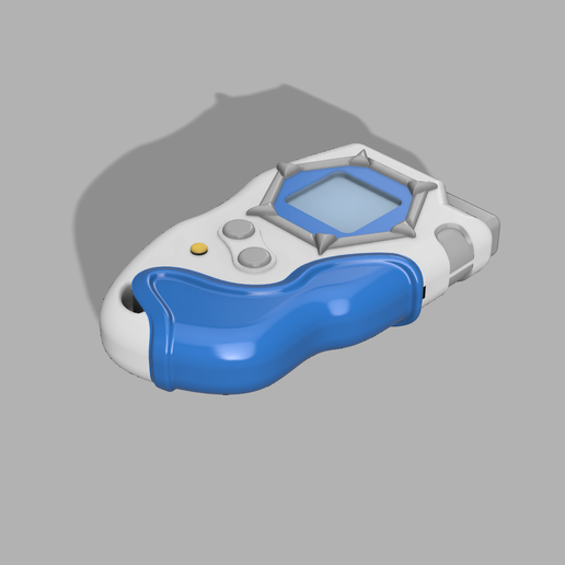 🐉 Digimon Frontier D-Tector digivice・ STL File for 3D