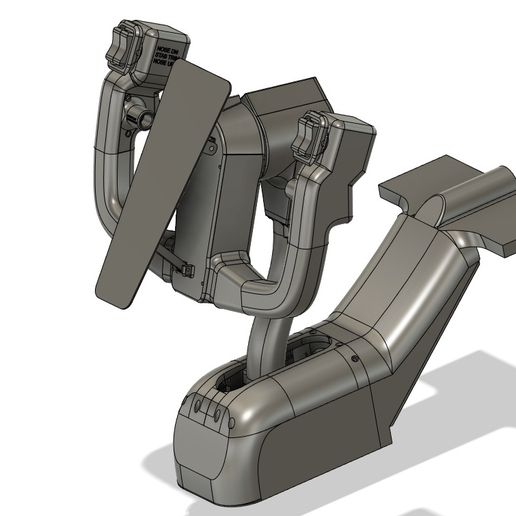 001-1.jpg DIY 3D Printable Flight SIM Yoke Kit, Joystick  (Potentiometer Version)