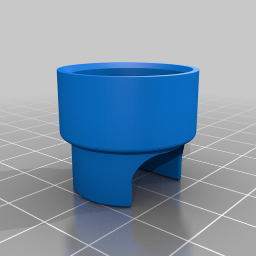 Spoon holder for vitamin bottle - 3D model önizlemesi