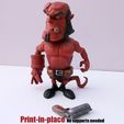 B05.jpg Mini Hellboy in pure Animated style PRINT IN PLACE