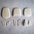 10.jpg Hood scoops / Air vents pack for 1:24 scale model cars