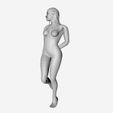 9.jpg Elf Statue Low-poly 3D model