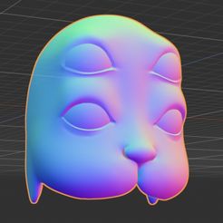 cachedImage.jpeg Fichier OBJ Melanie Martinez Portals Mask Modèle 3D・Design imprimable en 3D à télécharger