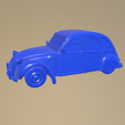 A.png CITROEN 2CV 1970 PRINTABLE CAR IN SEPARATE PARTS