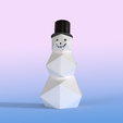 fdm-snowman-Aktuelle-Ansicht.png Snowman FDM Low Poly Press Print