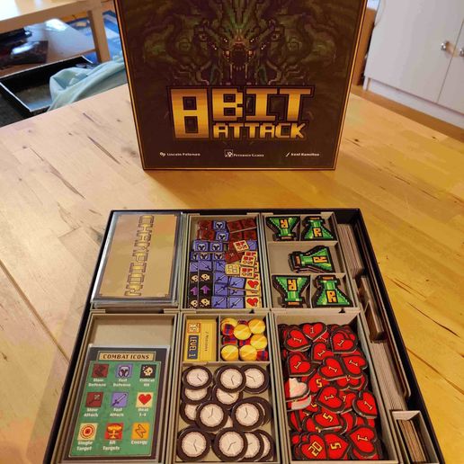 Скачать бесплатный файл STL Box insert for 8Bit Attack • Форма для 3D ...