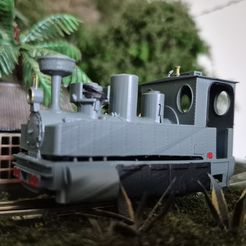 H0e / OO-9 Brigadelok narrow gauge steam locomotive