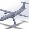 Capture-d'écran-2023-11-06-223330.png ATR 72-600 Ultra High Fidelity model for 3D printing